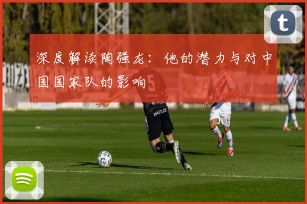 深度解读陶强龙：他的潜力与对中国国家队的影响