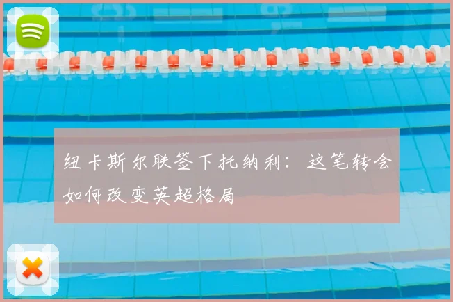 纽卡斯尔联签下托纳利:这笔转会如何改变英超格局